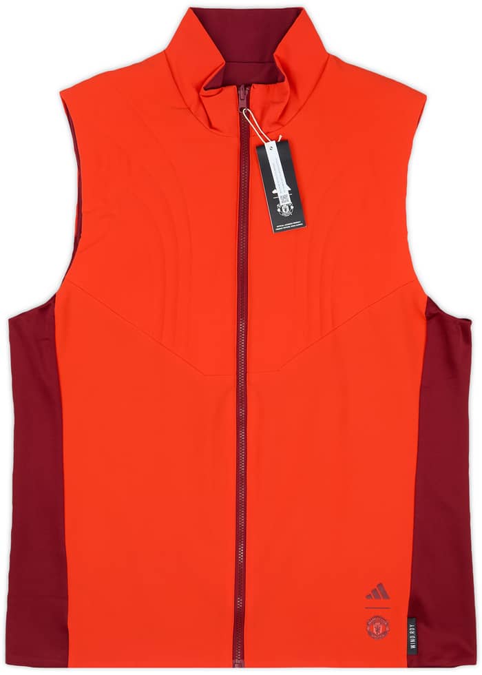 2023-24 Manchester United adidas Reversible Winter Vest (S)