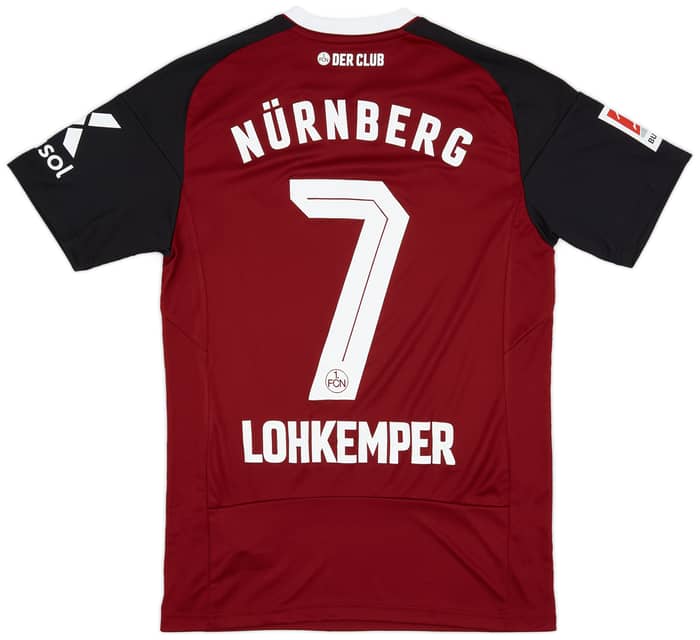 2022-23 Nurnberg Match Issue Home Shirt Lohkemper #7