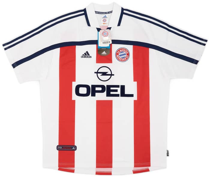2000-01 Bayern Munich Away Shirt Elber #9 (XL)