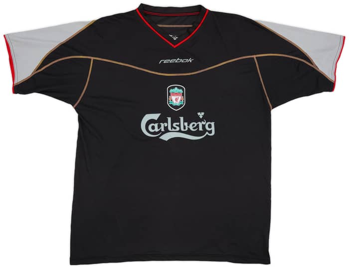 2002-04 Liverpool Away Shirt Gerrard #17 - 8/10 - (L)