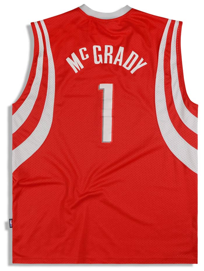 2004-06 Houston Rockets McGrady #1 Reebok Swingman Jersey (Away) S