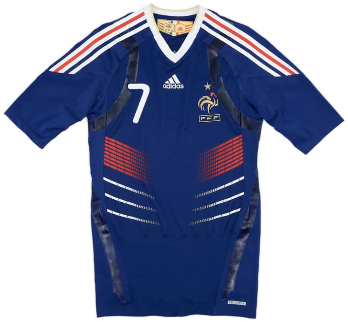 2009-10 France Player Issue Techfit Home Shirt Ribery #7 - 7/10 - (S)