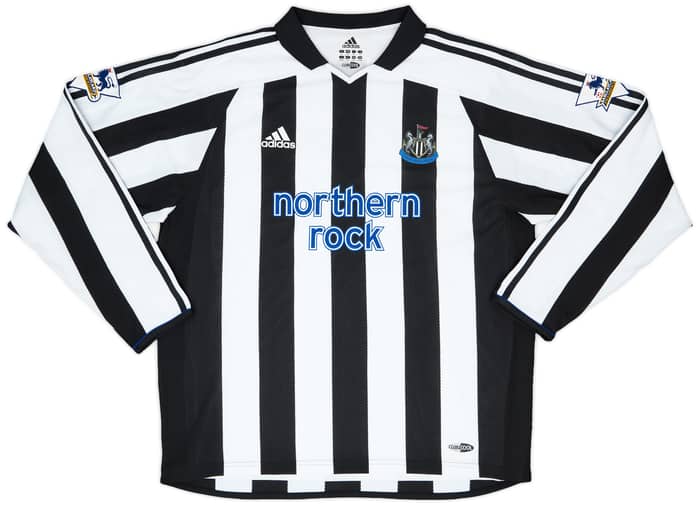 2003-04 Newcastle Match Issue Home Shirt Elliott #3
