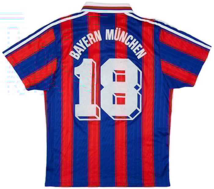 1995-97 Bayern Munich Home Shirt #18 - 8/10 - (S)