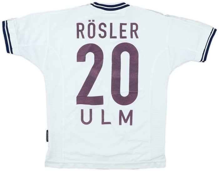 1999-01 SSV Ulm Home Shirt Rosler #20 - 6/10 - (L.Boys)