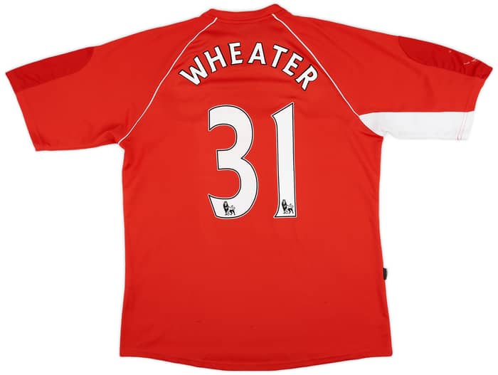 2008-09 Middlesbrough Home Shirt Wheater #31 - 6/10 - (3XL)