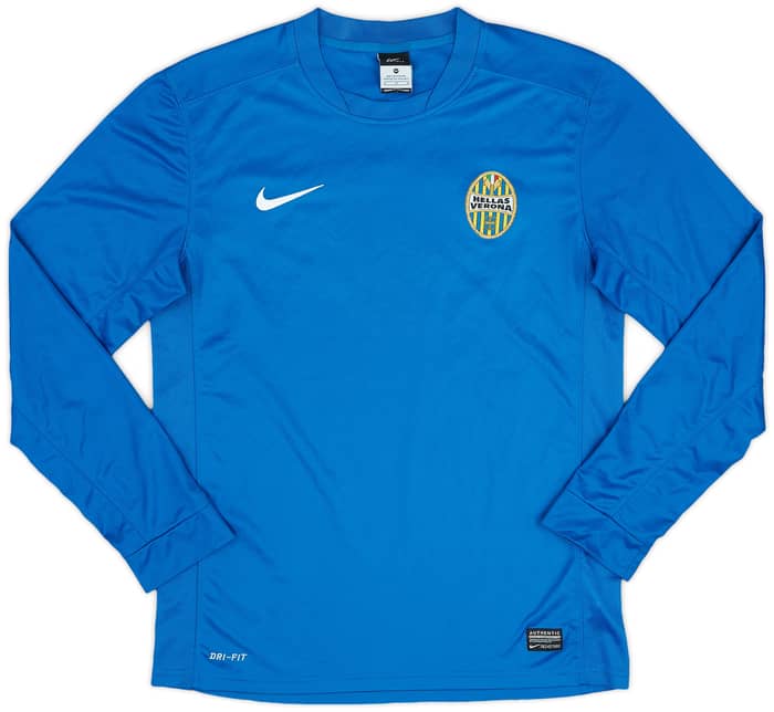 2013-14 Hellas Verona Nike Training L/S Shirt - 8/10 - (M)