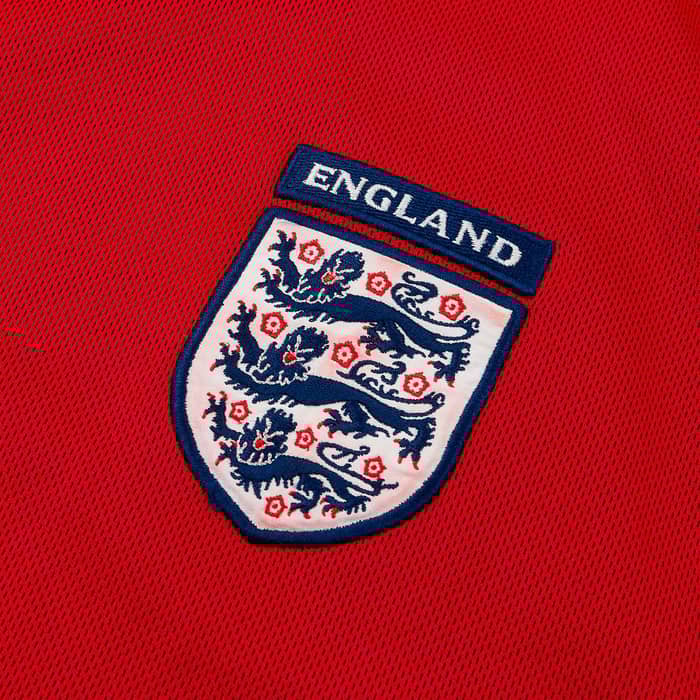 2002-04 England Away Shirt G.Neville #2 - 7/10
