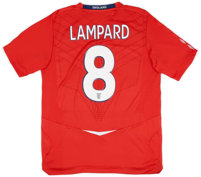 2008-10 England Away Shirt Lampard #8