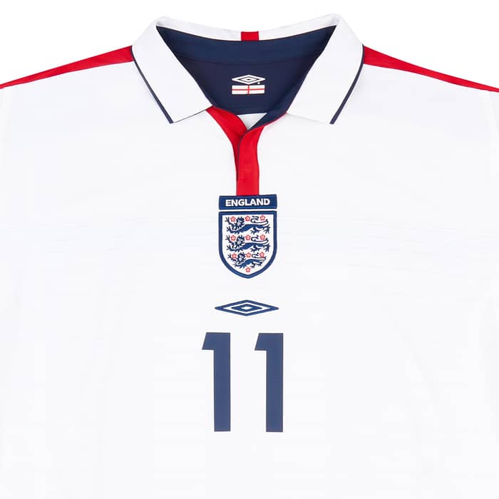 2003-05 England Home Shirt Lampard #11 - 7/10