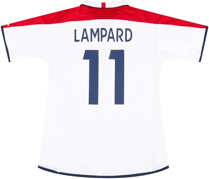 2003-05 England Home Shirt Lampard #11 - 7/10