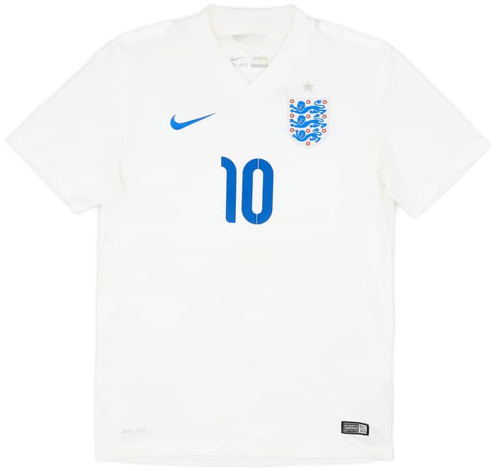 2014-15 England Home Shirt Rooney #10
