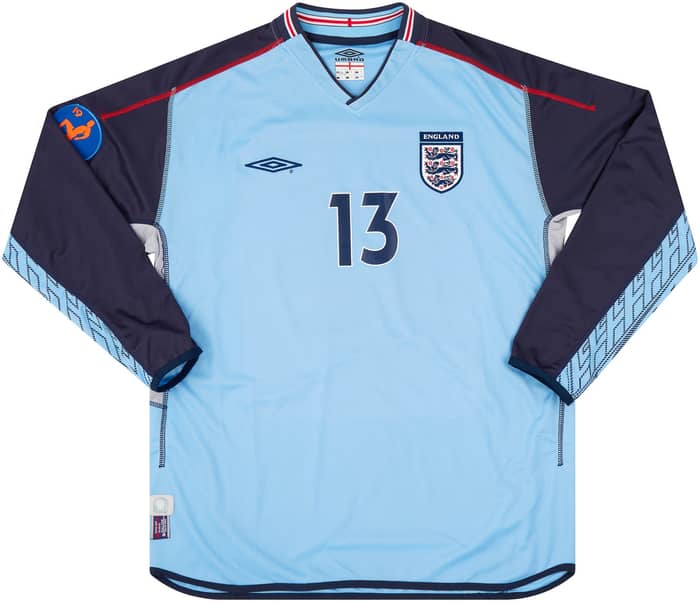 2003 England U-19 European Championship Match Issue GK Shirt #13 (Camp) v France