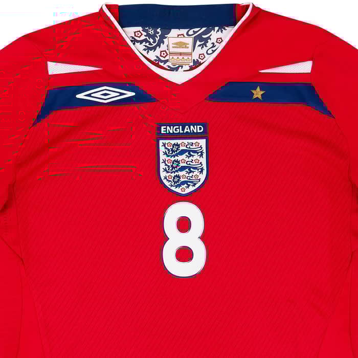2008-10 England Away Shirt Lampard #8 - 9/10