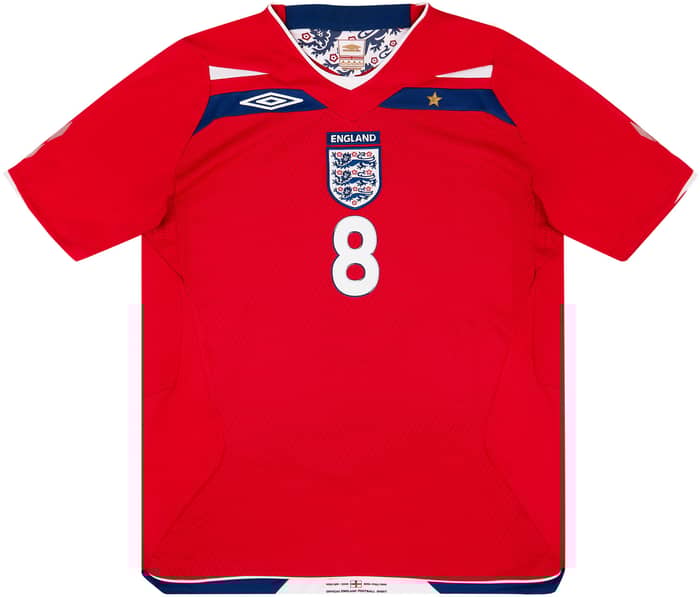 2008-10 England Away Shirt Lampard #8 - 9/10