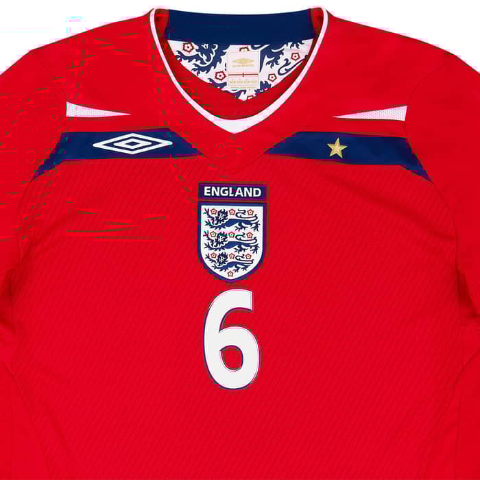 2008-10 England Away Shirt Terry #6 - 7/10