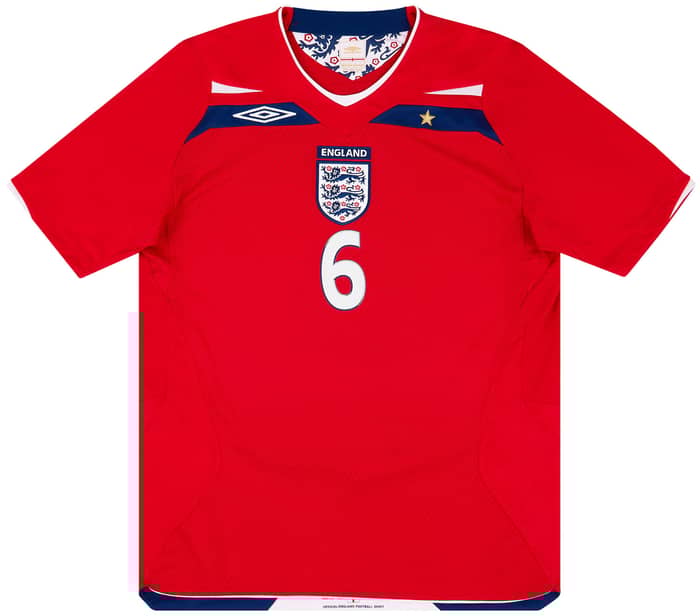 2008-10 England Away Shirt Terry #6 - 7/10