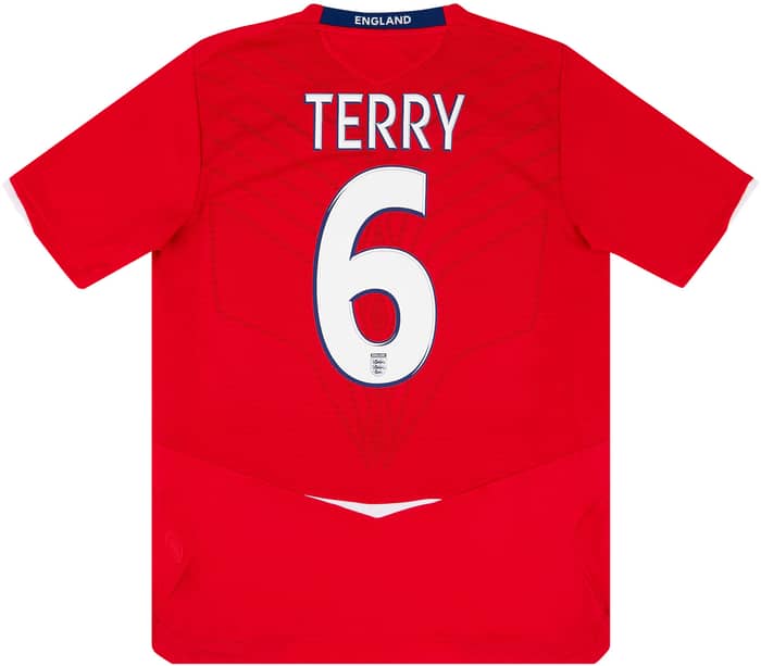 2008-10 England Away Shirt Terry #6 - 7/10