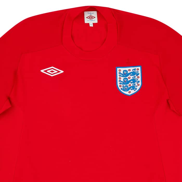 2010-11 England Away Shirt - 8/10 - (XL)