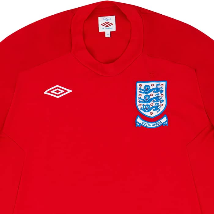 2010-11 England 'South Africa' Away Shirt - 8/10