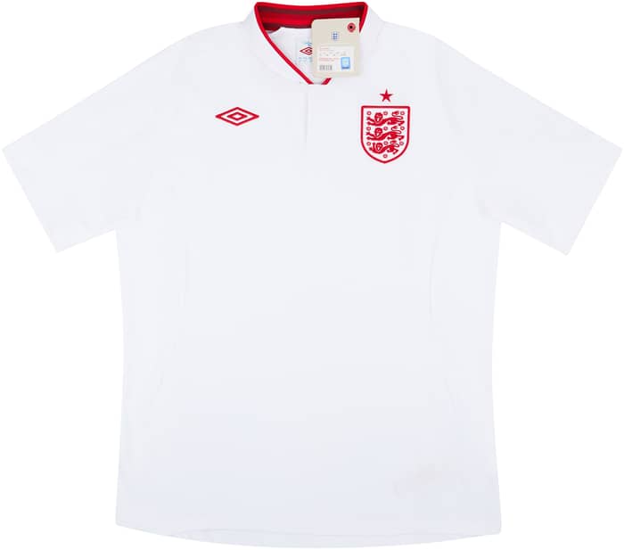 2012-13 England Home Shirt *New w/ Defects*