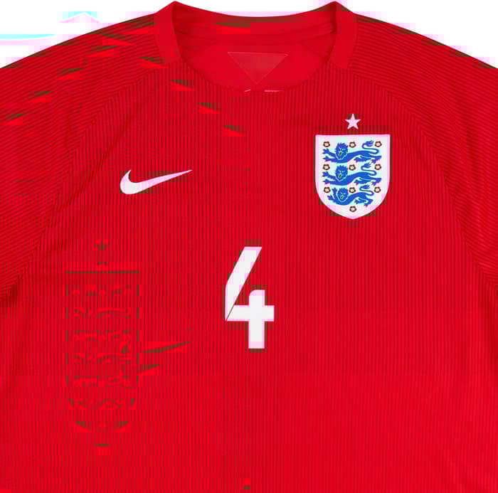 2014-16 England Away Shirt Gerrard #4 - 8/10 - (XL)