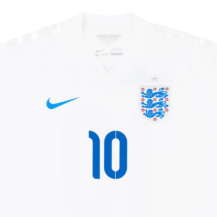 2014-15 England Home Shirt Rooney #10 - 6/10 - (S)
