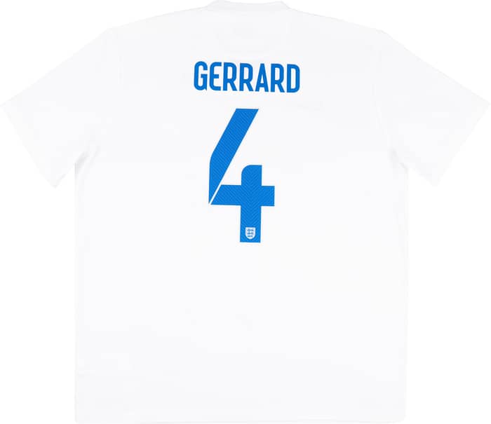 2014-15 England Home Shirt Gerrard #4 - 6/10 - (S)