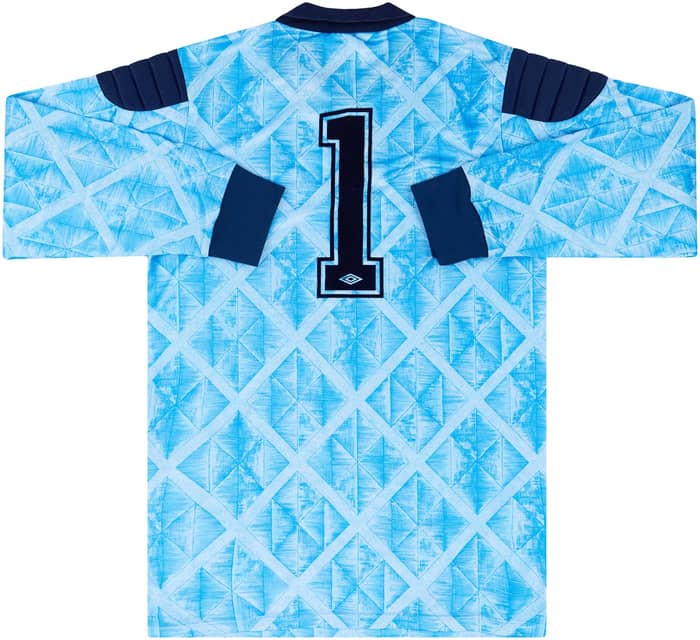 1990-92 England GK Shirt - 8/10 - #1 (Shilton) M
