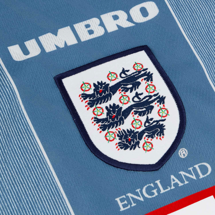 1996-97 England Away Shirt Gascoigne #8 - 6/10 - (XXL)