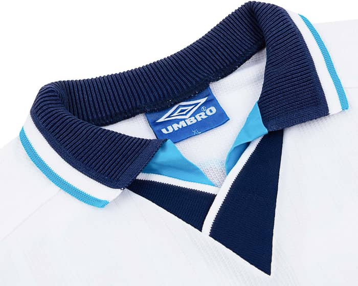 1995-97 England Home Shirt Gascoigne #8 - 6/10 - (XL)