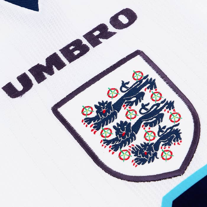 1995-97 England Home Shirt Pearce #3 - 8/10 - (XXL)