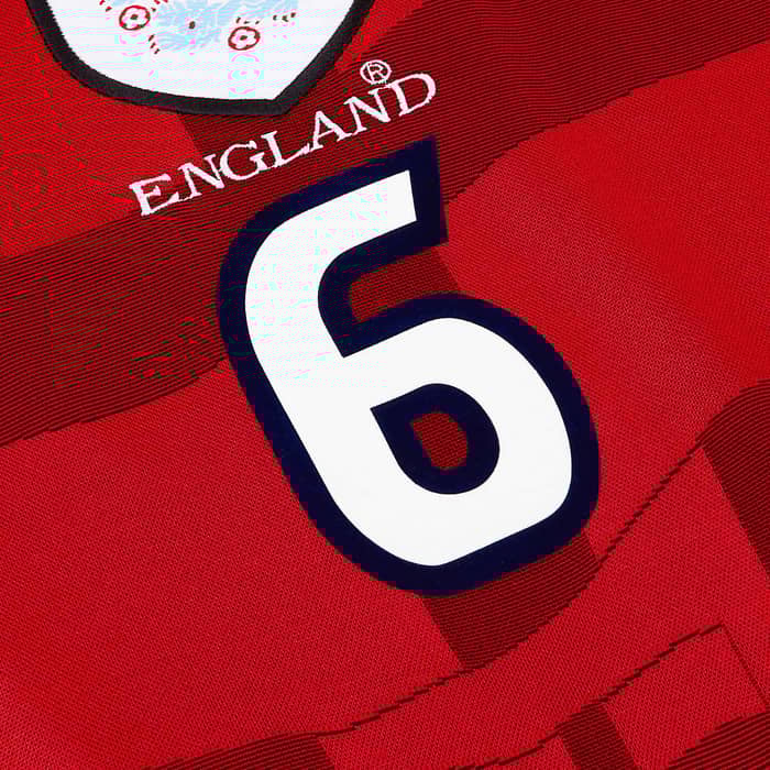 1997-99 England Away Shirt Southgate #6 - 8/10 - (XL)