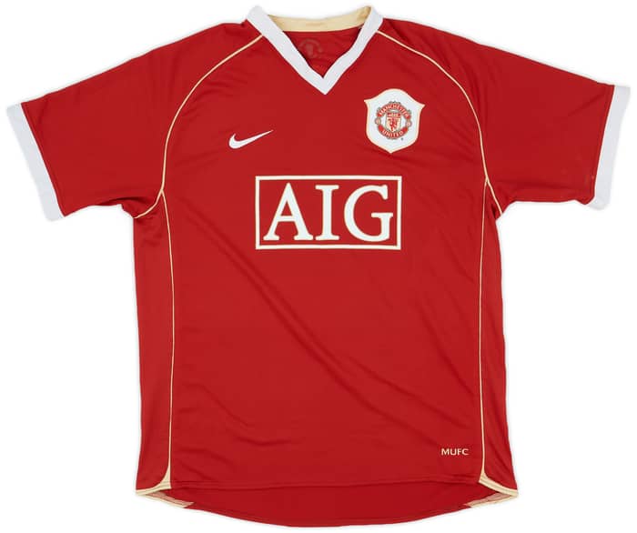 2006-07 Manchester United Home Shirt Rooney #8 - 5/10 - (L)