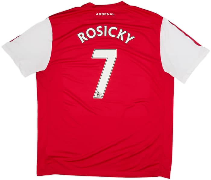 2011-12 Arsenal Home Shirt Rosicky #7 - 4/10 - (XXL)