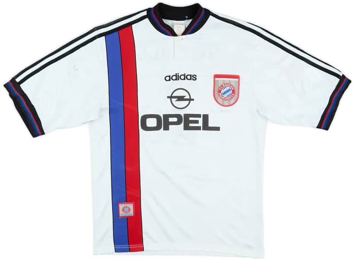 1996-98 Bayern Munich Away Shirt Scholl #7 - 6/10 - (S)