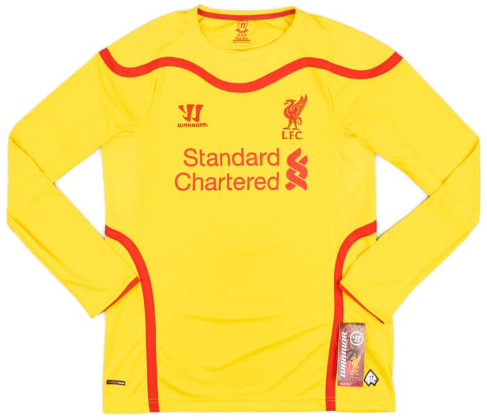 2014-15 Liverpool Away L/S Shirt Gerrard #8 (M)
