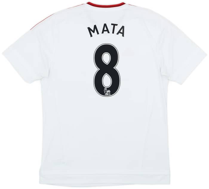 2015-16 Manchester United Away Shirt Mata #8 - 8/10 - (L)