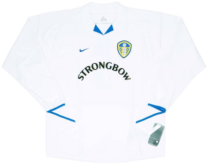 2002-03 Leeds United Home L/S Shirt Radebe #5 (XL)