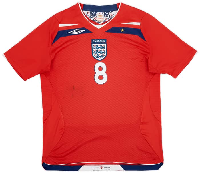 2008-10 England Away Shirt Lampard #8 - 6/10 - (L)