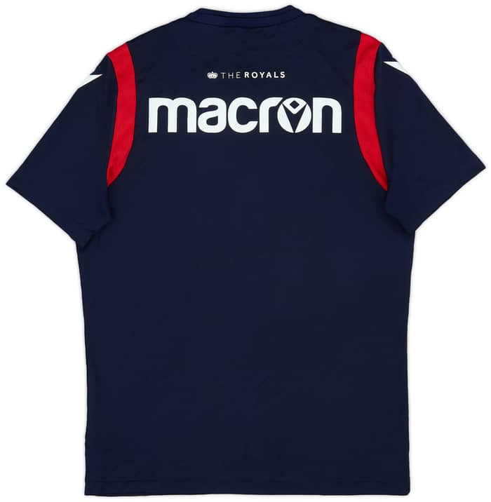 2020-21 Reading Staff Issue Macron Training Shirt AJ - 8/10 - (M)