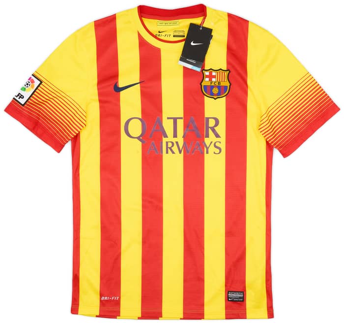 2013-15 Barcelona Away Shirt Messi #10 (S)