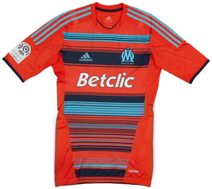 2011-12 Olympique Marseille Player Issue TechFit Third Shirt Azpelicueta #2 - 7/10 - (S)