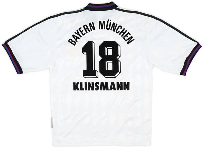 1996-98 Bayern Munich Away Shirt Klinsmann #18 - 5/10 - (S)