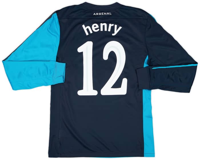 2011-12 Arsenal Away L/S Shirt Henry #12 - 8/10 - (S)
