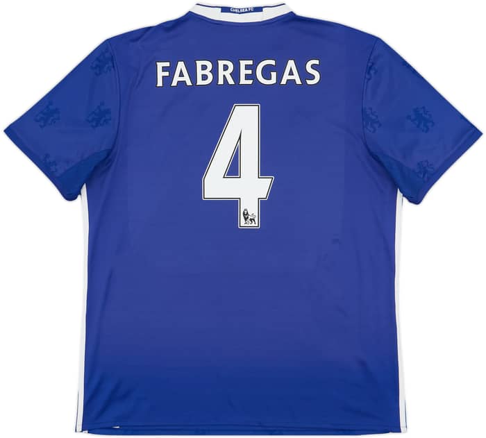 2016-17 Chelsea Home Shirt Fabregas #4 - 5/10 - (XL)