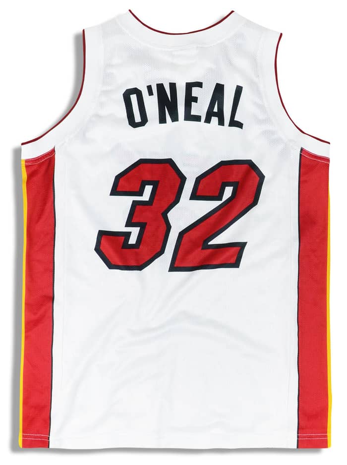 2004-07 Miami Heat O’Neal #32 Champion Jersey (Home) Y