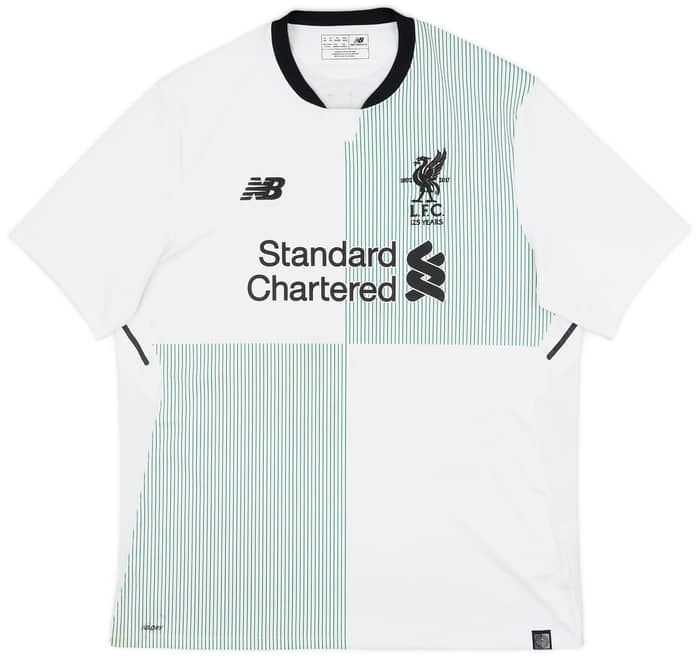 2017-18 Liverpool Away Shirt Virgil #4 - 5/10 - (XL)
