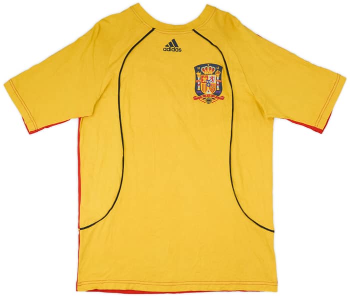 2007-09 Spain adidas Cotton Tee - 9/10 - (L)