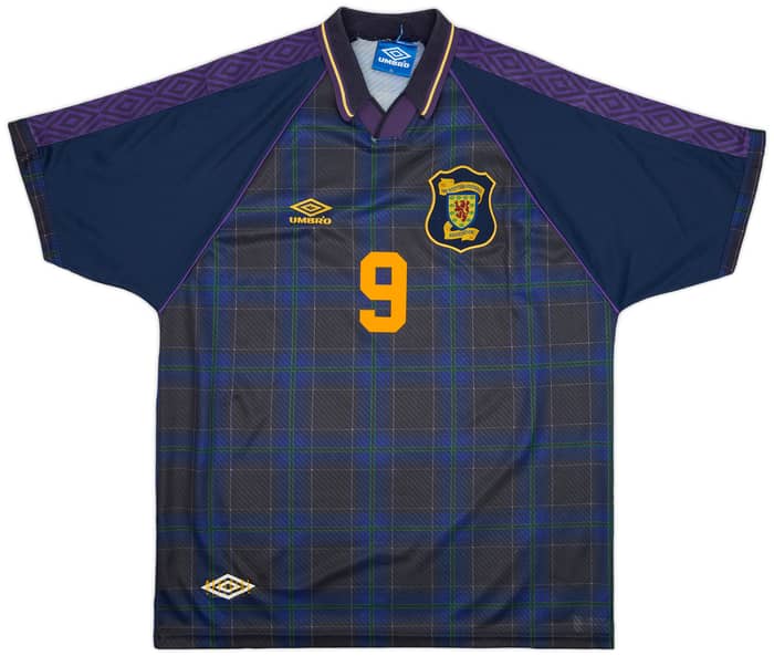 1994-96 Scotland Home Shirt McCoist #9 - 8/10 - (XL)